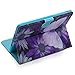iPad Mini Case, Mini 2/3/4/5 Case, Dteck Beautiful Design PU Leather Folio Stand Wallet Case with Auto Wake/Sleep Smart Cover for Apple iPad Mini 1/Mini 2/Mini 3, Purple Butterfly