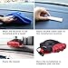 Portable Car Heater, Car Defroster Defogger, Heating Cooling Fan, 30 Seconds Fast Heating, Auto Ceramic Heater Windshield Defroster that Plugs Into Cigarette Lighter 12V 150W 3-Outlet