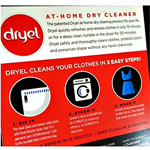 Dryel InDryer Cleaning Starter Kit, Breezy Clean Scent, 1 Kit Pricepulse