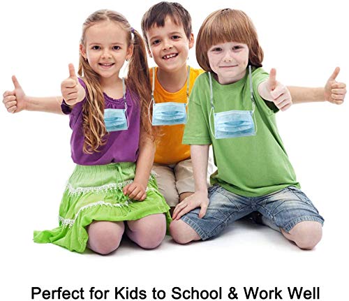 5 Pack Face Cover Lanyard Strap, Adjustable Face Cover Strap Holder Suitable for Kids Adults Senior Fits Any Face Cover Leash