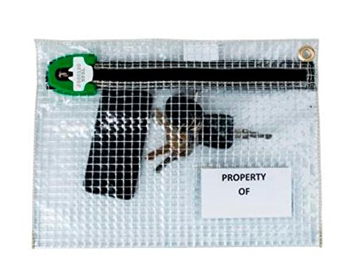 Versapak ASO_PLY 320 x 230 mm Personal Effects Security Bag - Clear