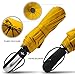 Rainlax Travel Windproof Umbrella Lightweight 10 Ribs Automatic Compact Canopy Umbrellas for Men/Women One Handed Operation