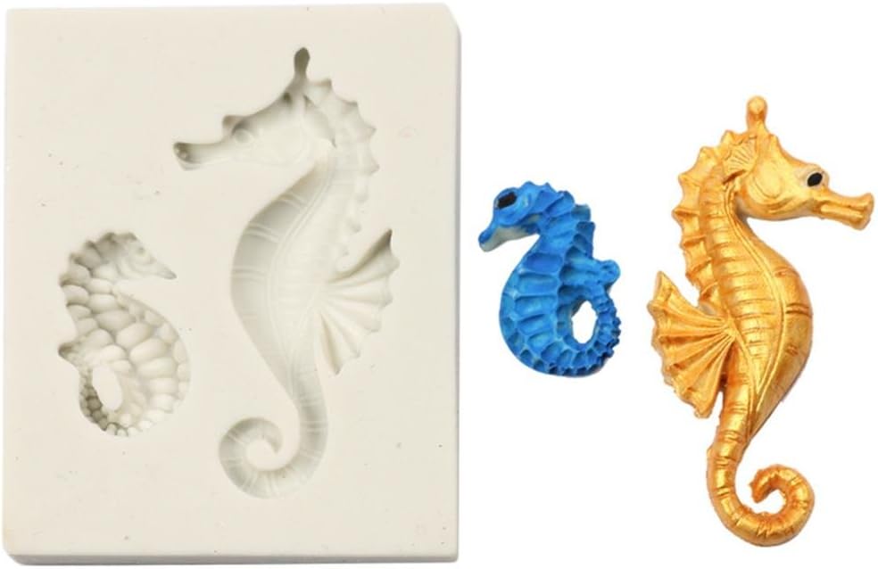 OMAS DIY Baking Tool Seahorse Animal Silicone Sugar DIY Chocolate Cake Mould
