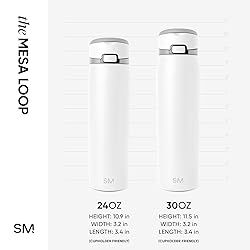 Simple Modern Mesa Loop Water Bottle with Straw