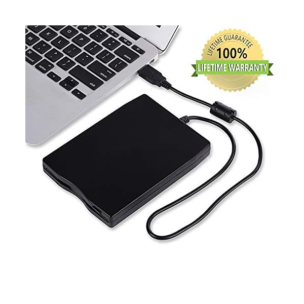 Floppy Disk Reader Externes Diskettenlaufwerk Floppy Disk Reader USB 3,5 Zoll USB Diskettenleser 1,44 MB FDD Portable… – Bild 6