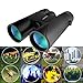 12x42 Professional Binoculars for Bird Watching with Clear Weak Light Night Vision,Easy to Focus Compact Adults Binoculars for Birding, Hunting and Travel with Phone Adapter and Bag