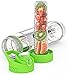 Infusion Pro 24 oz Fruit Infuser Water Bottle with Flavor Infuser - Insulated Sleeve & Fruit Infused Water eBook : Bottom Loading, Large Water Infuser for More Flavor : Flip Top with Large Spout for Work, Travel and Gym : Great Gift Water Bottles For Women