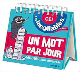 Amazon Fr Incollables Un Mot Par Jour Francais 7 8 Ans Ce1 Laze Christophe Fauche Xavier Adam Eric Livres