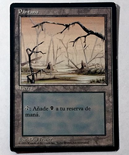 Magic: the Gathering Beta Swamp - Spanish MtG
