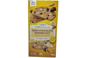 Nonni's Bakery Thin Addictives Banana Dark Chocolate Almond Thin Cookies, 690g