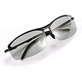 Polarized Photochromic Driving z87 Sunglasses for Men Day Night Safety Glasses