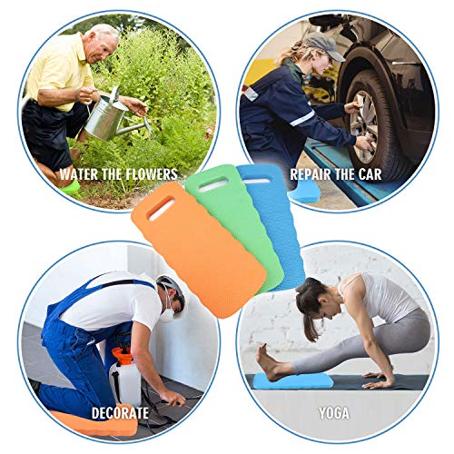 Kneeling Pad, Kneeling Mat, Home Use EVA Cushion Hassock for Picnic, Gardening, Yoga Exercise, Baby Bath Tub Bathing, Cleaning, Praying, Environmentally Friendly, Non-Toxic and Tasteless