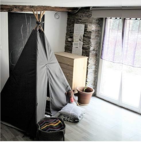 Pequeno Nino 19 Nueva Tienda De Campana Para Mascotas Perro Mini Casa Interior Teepee Estilo Gris Mascotas Amazon Com