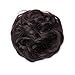 Scrunchy Updo Wavy Straight Hair Bun Clip Messy Donut, No Color, Size No Size