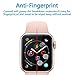 [3PACK] Apple Watch Series 4 40mm Tempered Glass Screen Protector, EcoPestuGo - 9H Hardness,Anti-Fingerprint,Anti-Scratch,Ultra-Clear,Bubble Free Screen Protector Compatible Apple Watch Series 4 40mm