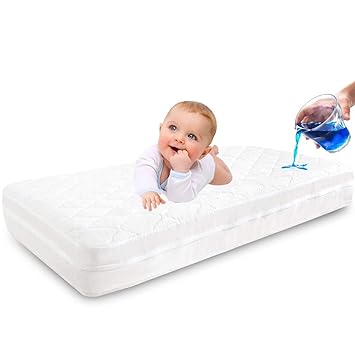zippered crib mattress protector