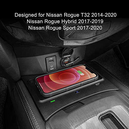 CarQiWireless Wireless Charger for Nissan Rogue T32 20142020