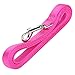 ITERY Dog Leash, Pet Durable Leash Strap for Puppy Pet Leash Rope 6-feet Long 3/4 Inch Wide (Hot Pink, 6 Feet)