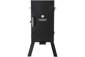 Masterbuilt 20070210, 30 inch, MB20070210 Analog Electric Smoker with 3 Smoking Racks, 30" Black (Old Version)