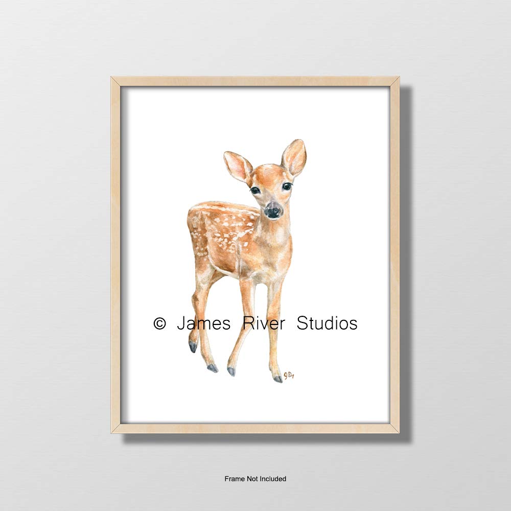 deer nursery art