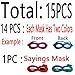 14 PCS Superhero Masks, Eye Masks, Half masks, Party Masks, Party Supplies, Party Favors, Costumes Accessories