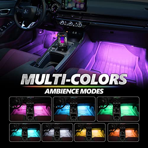 OPT7 Aura Pro Interior Car Lights with Smart App Control, Color Change