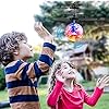 Betheaces Flying Ball, Kids Toys RC Flying Hover Disco Ball Toy Helicopter Drone Infrared Induction with Built-in Flashing LED Light Gifts for Boys Girls Teenagers Indoor and Outdoor Handheld Games