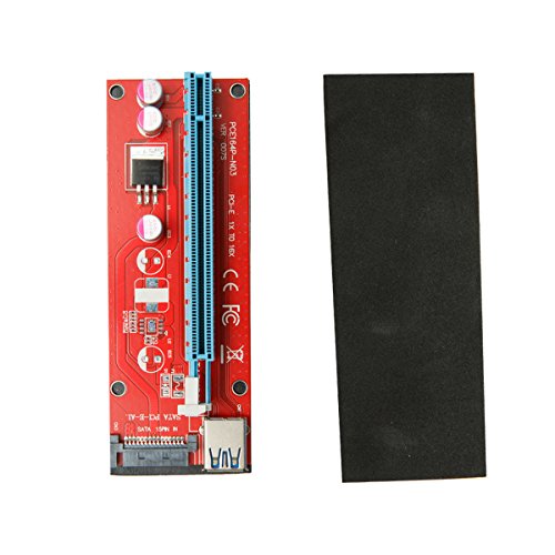 image for Fstop Labs CloverTale 6-Pack PCIE Riser Mining Card PCI-E 16x to 1x Po