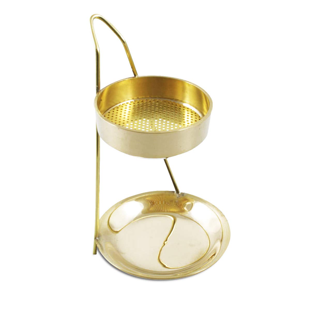 NKLaus Incense Burner Incense Stand Tealight Brass Handmade Incense Burner 2186