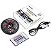 zerproc LED Strip Lights, 3.3ft 30 LED Waterproof TV LED Lights Strip with 24 Keys IR Remote, USB Powered 5050 RGB Backlight Kit, Ideal for TV Lighting, PC Board, Indoor and Outdoor Decoration