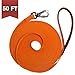 Long Dog Leash 50ft Training Leash Pet Traction Web Rope Obedience Recall Control Lead