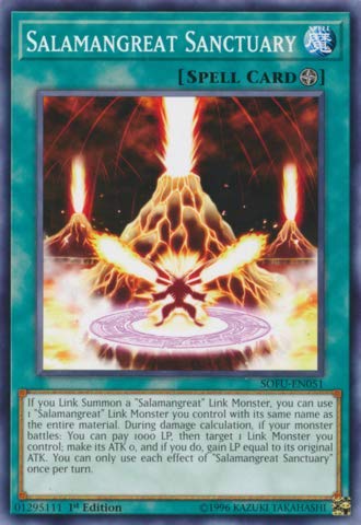Yu-Gi-Oh! - Salamangreat Sanctuary - SOFU-EN051 - Soul Fusion - 1st Edition - Common