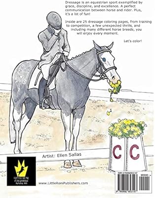 I Love Dressage Coloring Book By Sallas Ellen Amazon Ae