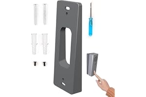 Doorbell Video Camera Holder, Adjustable Mounting Bracket, Anti-Theft Wedge Doorbell Stand Kit, Ring Doorbells Camera Mount, 