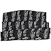 MissShorthair Music Note Print Infinity Scarfs for Women