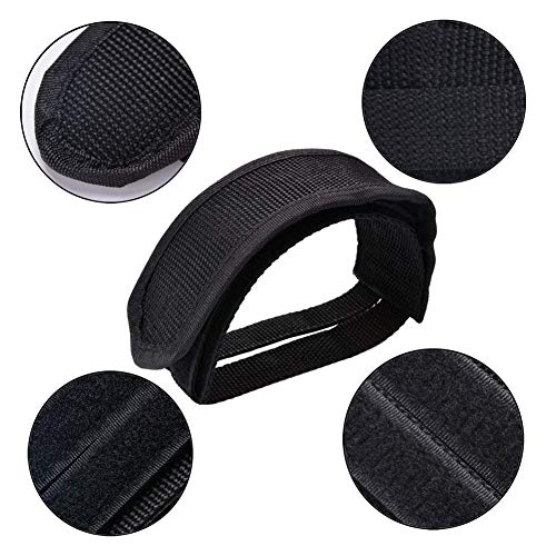 Coherny Bicycle Accessories Nylon Bicycle Pedal Belt Straps Bike Toe Clip Strap Belt Adhesivel Pedal Tape Fixed Gear Bike Cycling Fixie Cover 1 Piece