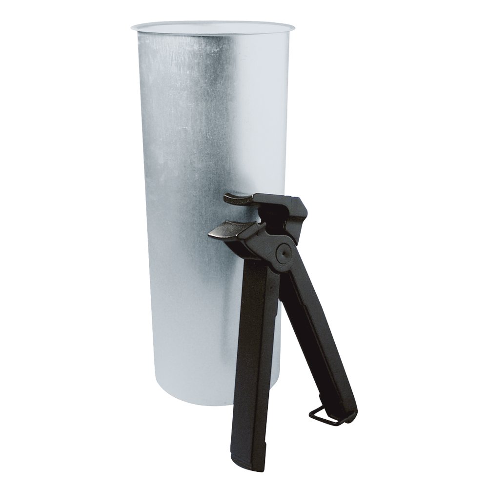 Rayher Melting Pot for Candle Making with Hot Pot Gripper, Double Boiler Pan for Wax and Soap Melting, 1L Metal Cup, 8938900