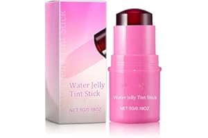 MUPUFU Milk Jelly Blush ，Jelly Tinted Makeup Stick.Create A Jelly Makeup.Buildable Watercolor Finish, Lasting Moisturising （Pink）