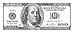 TheGag 100-Enlarged Oversized Replica Fake Play Money-One Hundred Dollar Bills in Black and White-Single Sided Play Money.