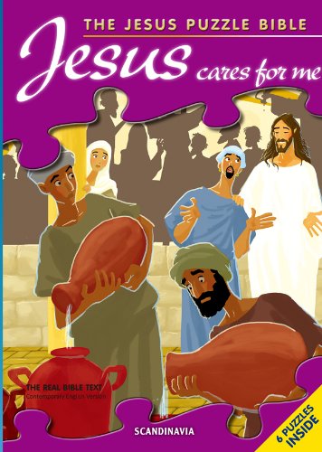 Jesus Cares for Me - Jesus Puzzle Bible - Bible Games - Bible Story Book for Children - Water to Win by Gustavo Mazali