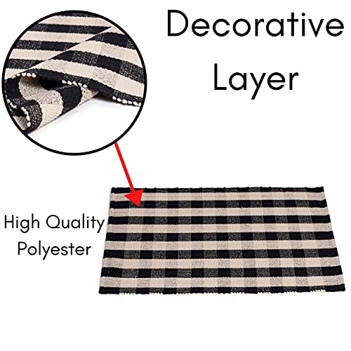 BIRDROCK HOME Layered Mats Standard Mat Natural