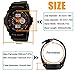 Kid LED Watch Child Boy Girl Sport Multi Function Digital Waterproof Electronic Quartz Watches Orange