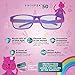 SPEKTRUM KIDS COMPUTER GLASSES: Anti Blue Light Glasses for Children 4+. Anti-reflective, UV and Computer/TV Electromagnetic Radiation Protection, Anti Fog, Scratch Resistant (Moviestar)