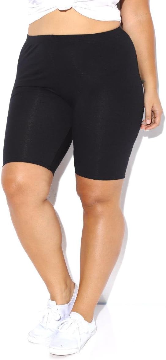The Celebrity Fashion Womens Active Bike Gym Workout Cycling Shorts Running Casual Sport Leggings