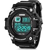 Men's Digital Sports Watch, Aposon Military Electronic Wrist Watch Alarm Back Light LED Waterproof Army Watches Stopwatch