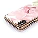 Official TED BAKER KNOWISE Mirror Folio Case for iPhone X, Premium Folio Cover for Professional Women / Girls - Porcelain Rose (Nude)