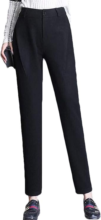 slim work pants womens