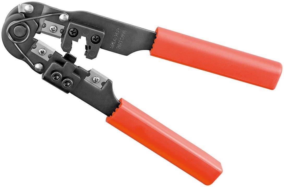 PremiumCord Crimping Tool for 4.6 Wire Telephone Cable ZN-3