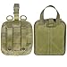 Infityle EMT Pouch - Tactical MOLLE Rip-Away 1000D Nylon Medical Utility bag With Buckle Strap IFAK Pouches - Free Bonus First Aid Patch And Shear (Green)
