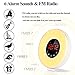 LBell Wake Up Light Alarm Clock, [2018 UPGRADED] Digital Alarm Clock with Sunrise Simulation, 7 Colors Night Light, 6 Nature Sounds, FM Radio for Bedrooms and Heavy Sleepers by